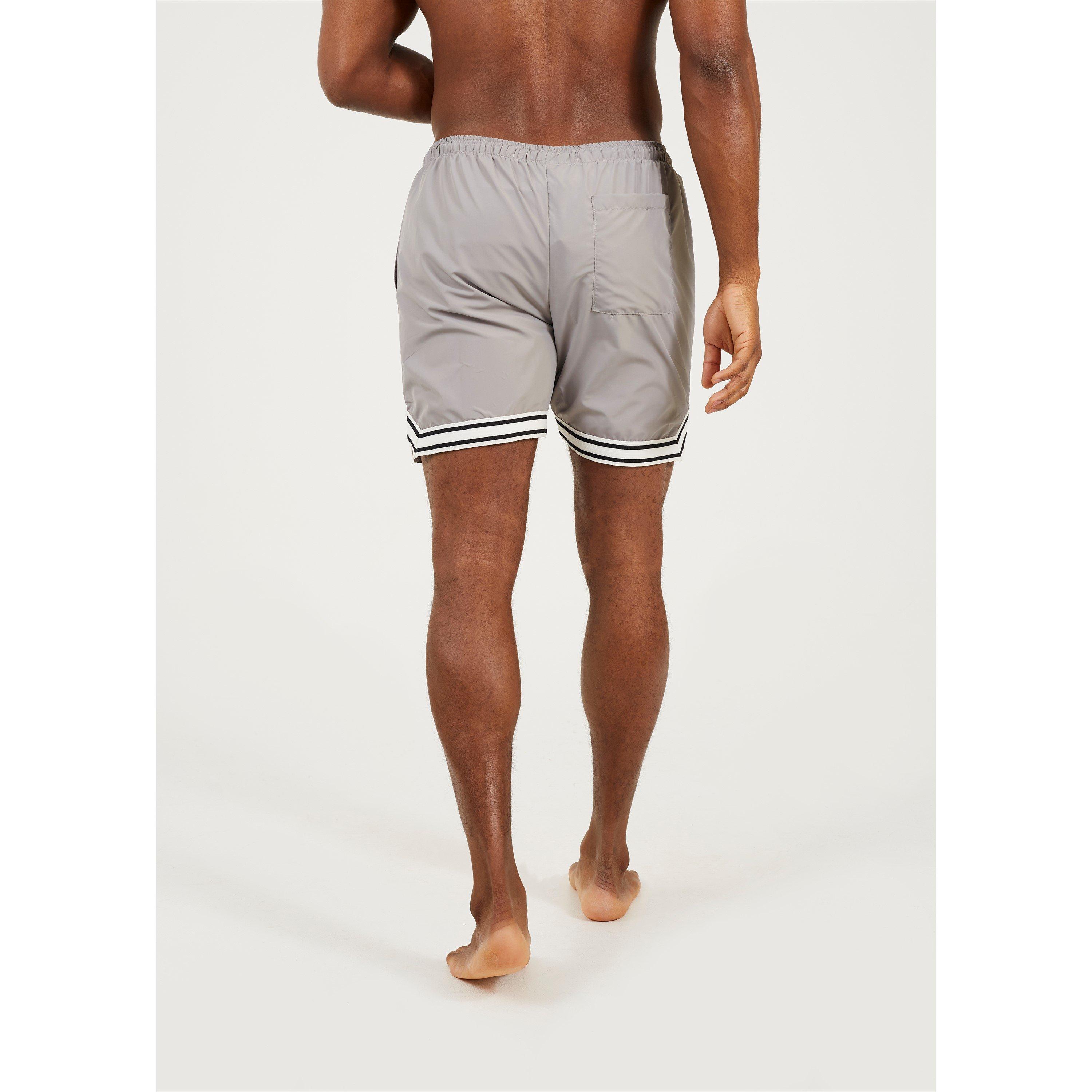 Brave Soul Swim Short with Stripe