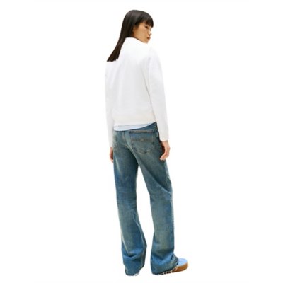 Pull femme Tjw Reg S Flag Crew TOMMY HILFIGER