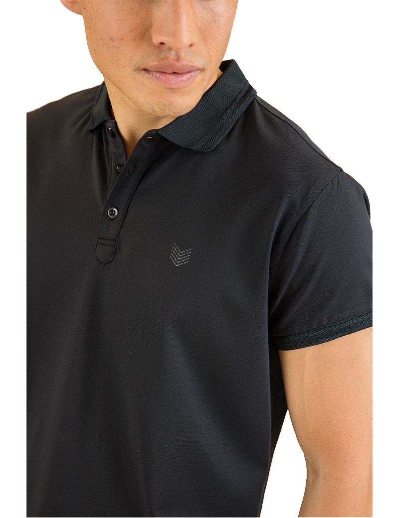 HBT MAN  - POLO ROCK NOIR