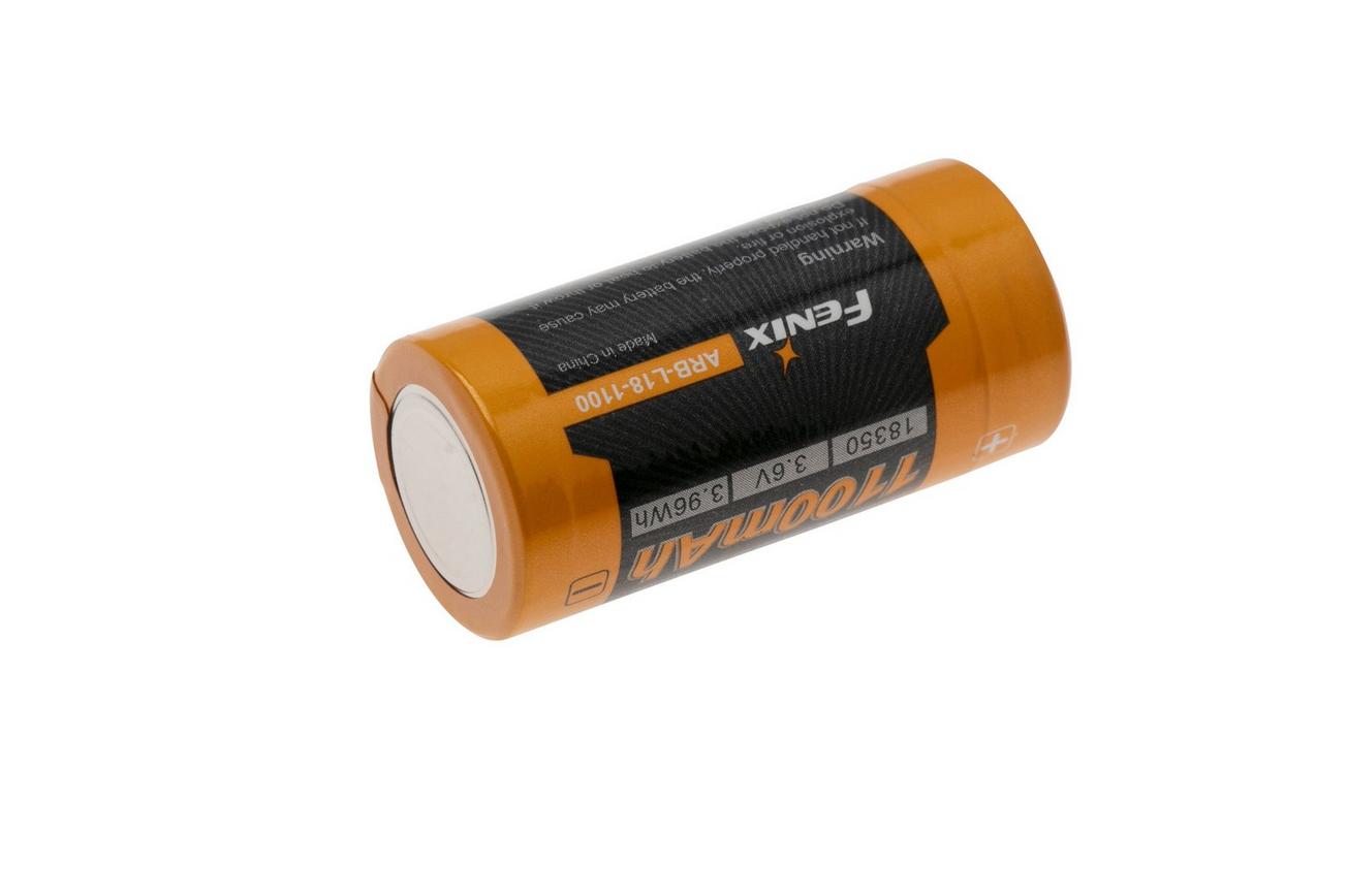 Fenix ARB-L18-1100 18350 Li-ion accu, 1100 mAh