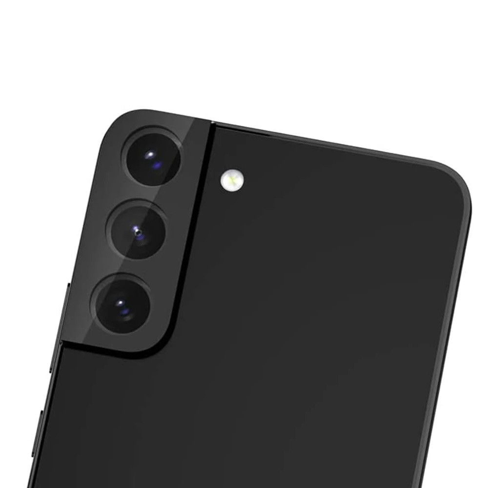 Samsung Galaxy S22 5G / S22  Plus 5G Kamera Objektiv Protector Vollschutz - Schwarz