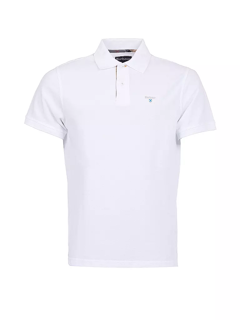 BARBOUR Poloshirt Regular Fit weiss