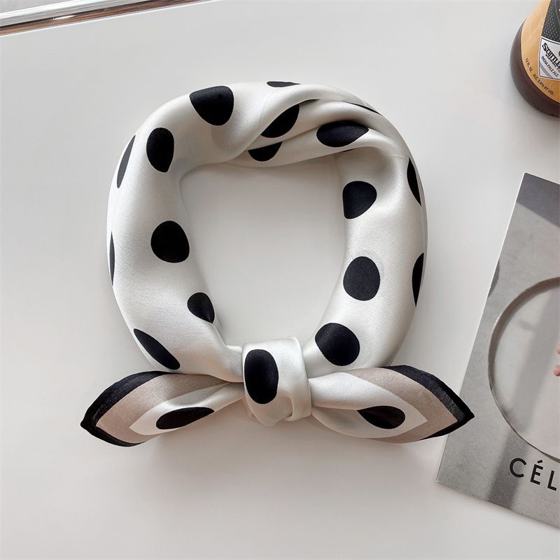 SOCOOL - Zijden sjaal met print (diverse designs)