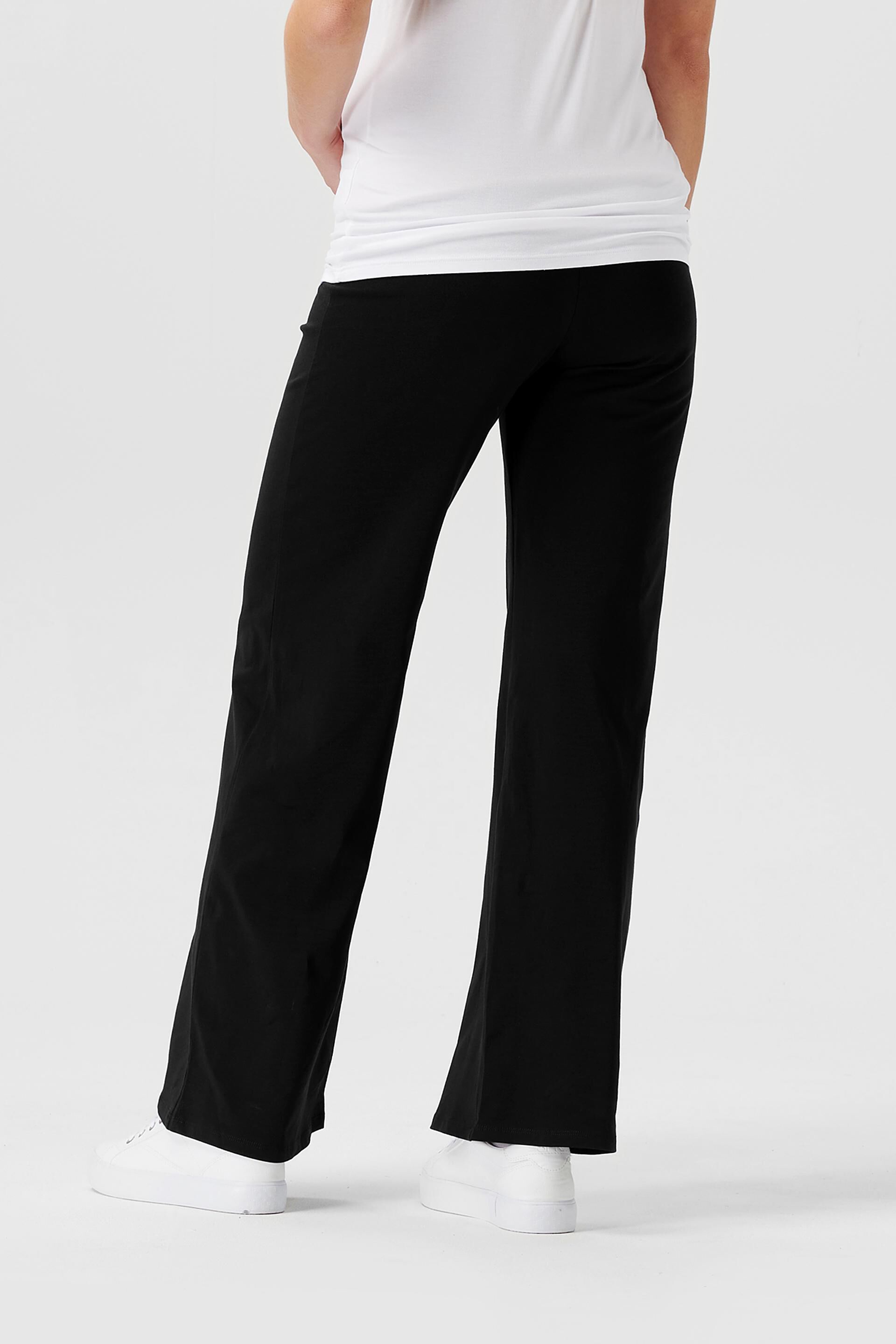 Pantalon en jersey de coton biologique recouvrant le ventre