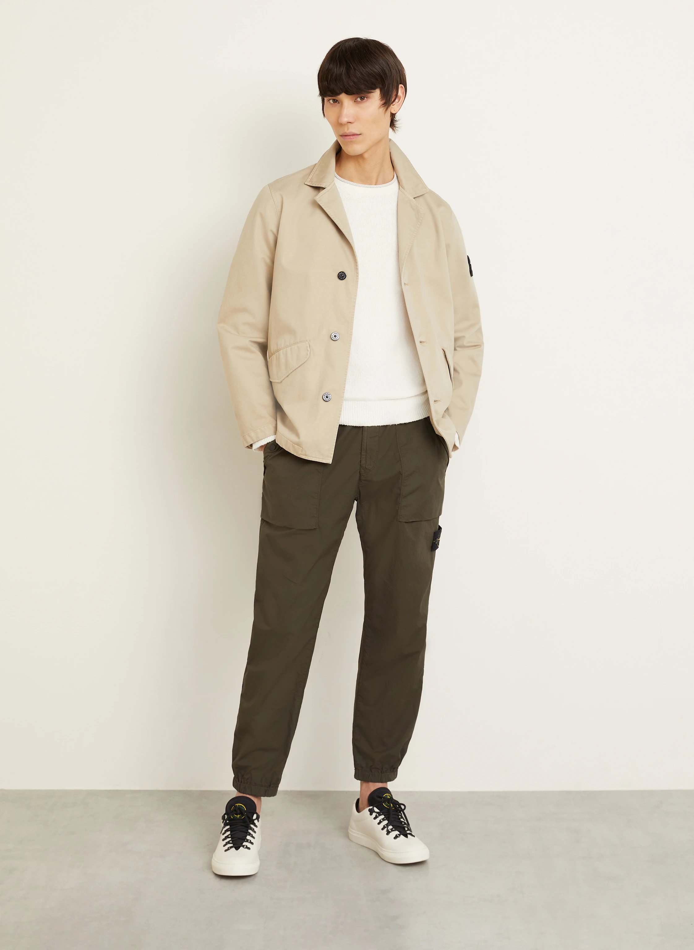 STONE ISLAND Hose PARACADUTE im Jogging-Stil Extra Slim Fit
