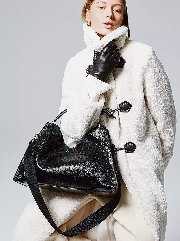 GIANNI CHIARINI Ledertasche - Hobo AURORA schwarz