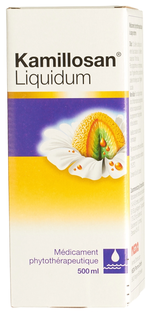 KAMILLOSAN liq 500 ml<br>500 ml, Flüssigkeit zur Anwendung auf der Haut