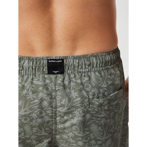 Björn Borg Borg Print Badeshorts, Pineapple Bay 3, XL