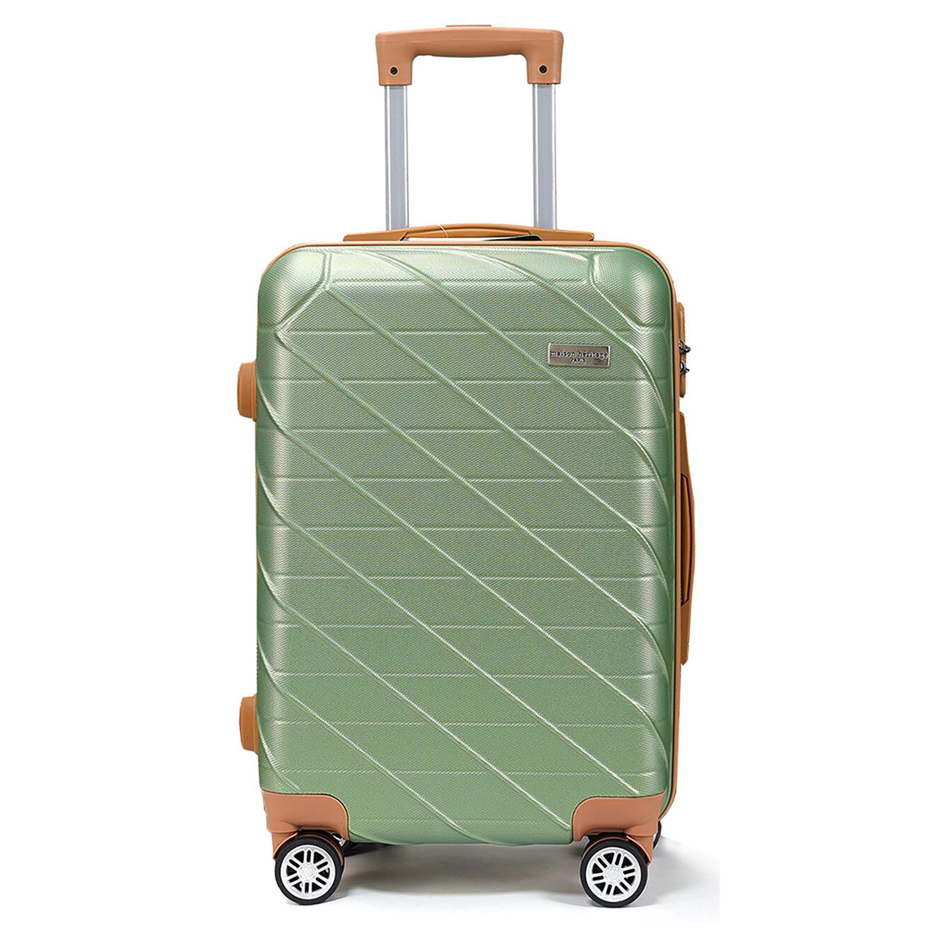 Maison Héritage Valise Long Séjour 4 roues doubles Saint-Germain 75 cm vert kaki