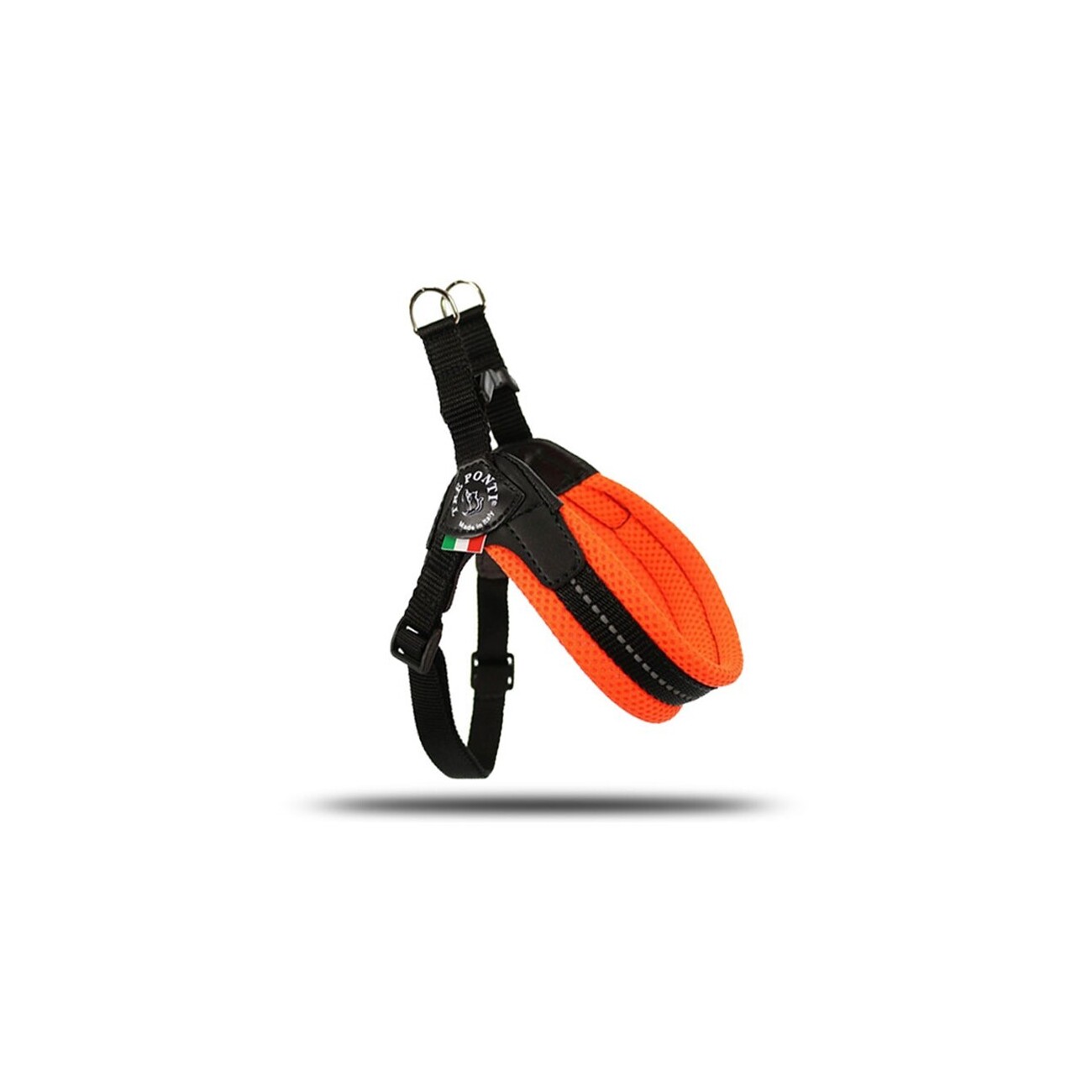 Tre Ponti Geschirr Easy Fit Mesh Neon orange S