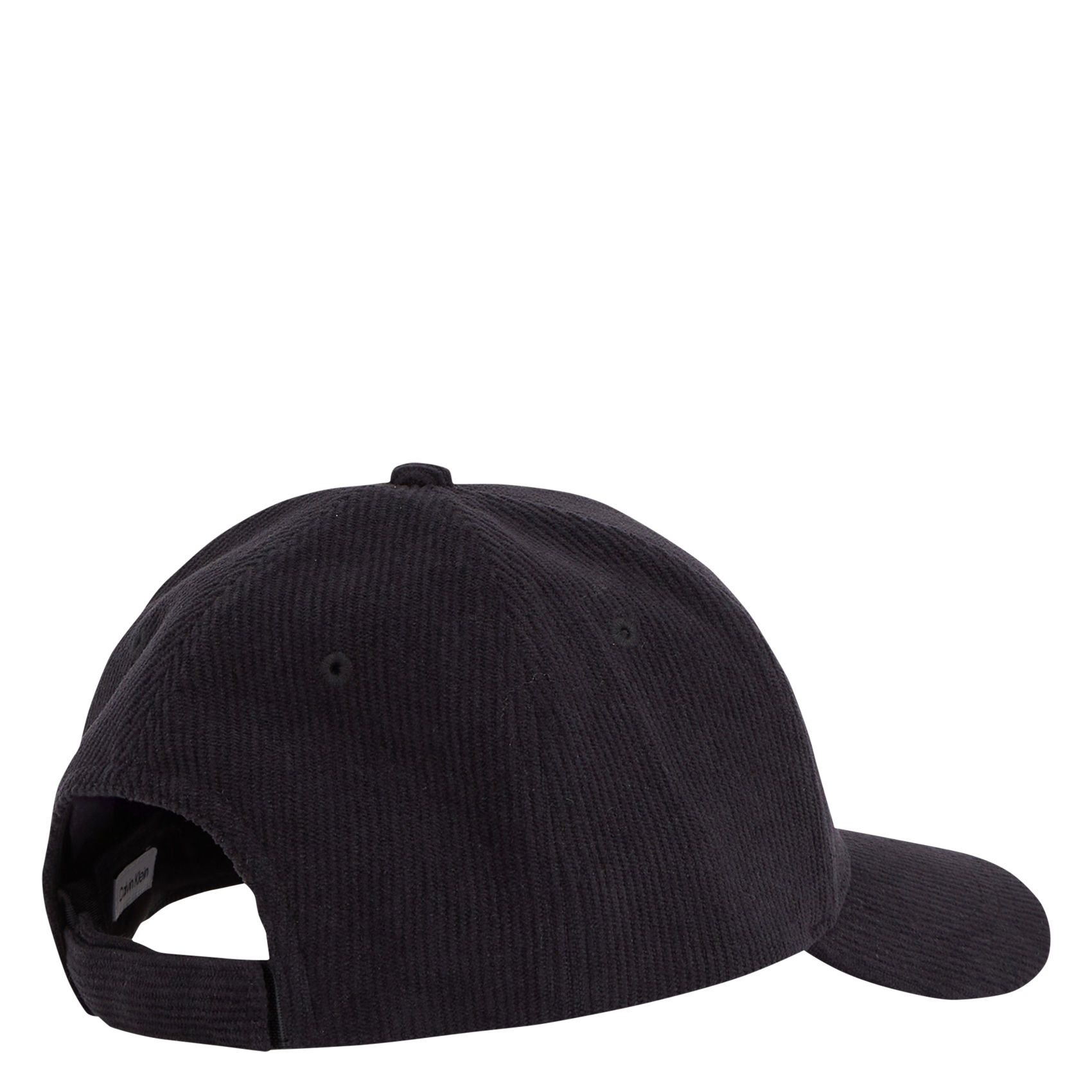 Casquette en velours côtelé | Noir