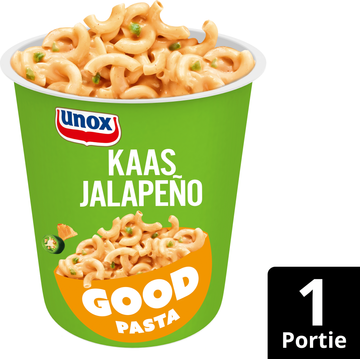 Unox Good Pasta Kaas Jalapeño 62 g