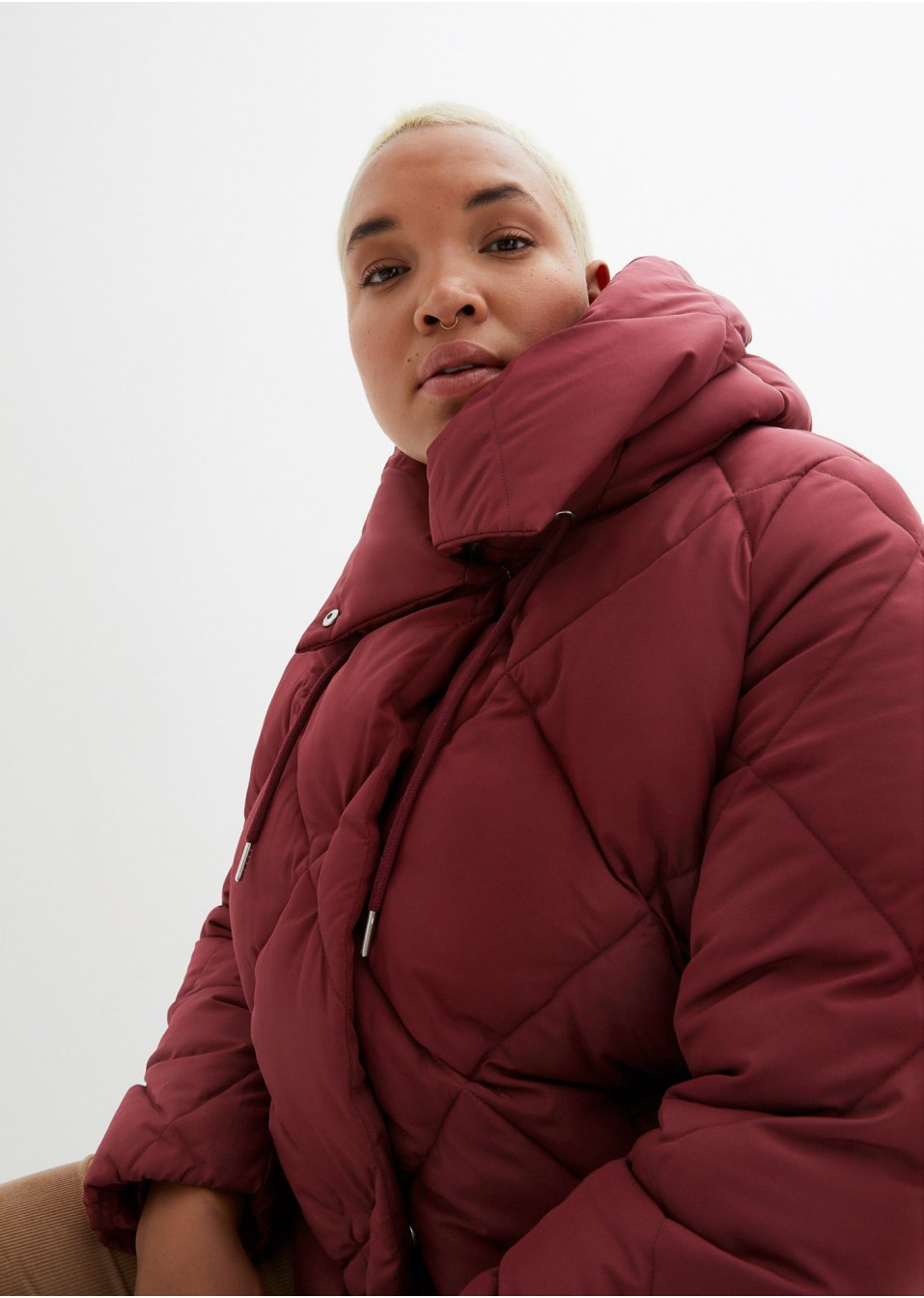 Veste matelassée à capuche