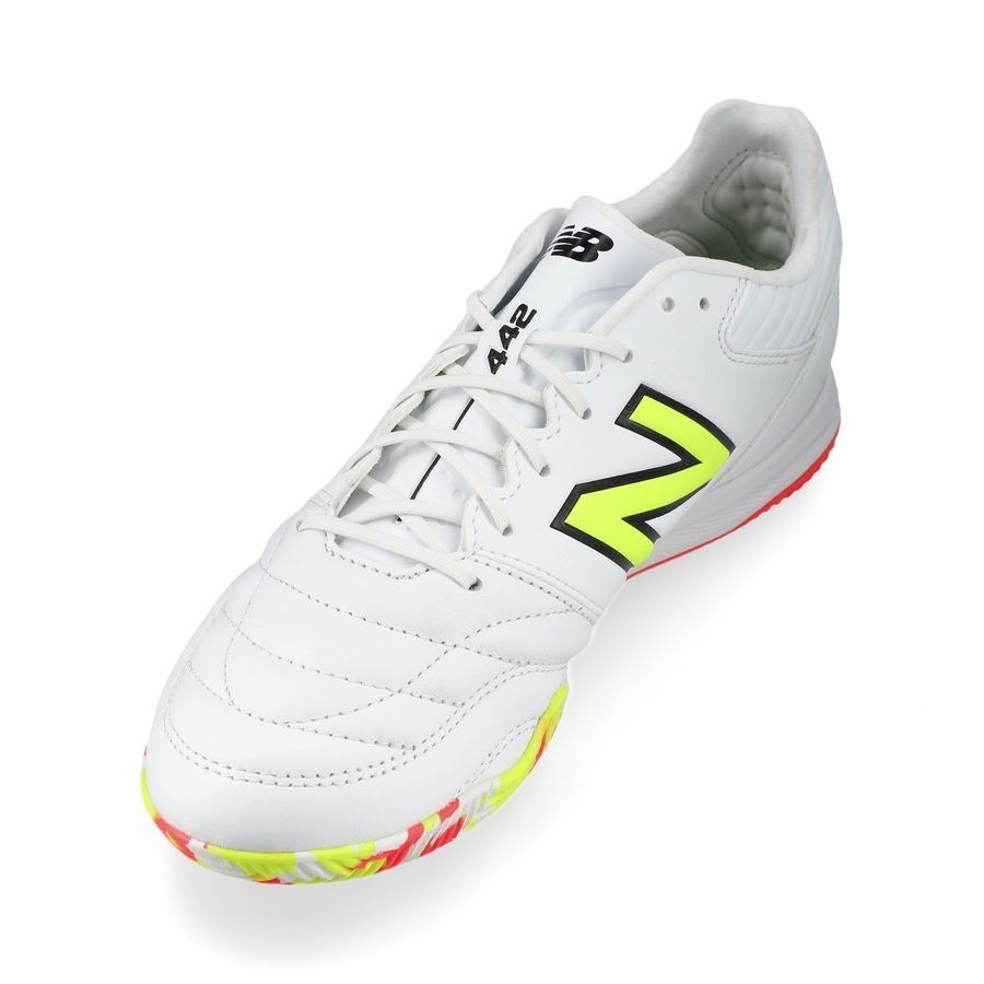 New Balance 442 V2 Pro IN Flash Point - Blanc/Vert/Noir