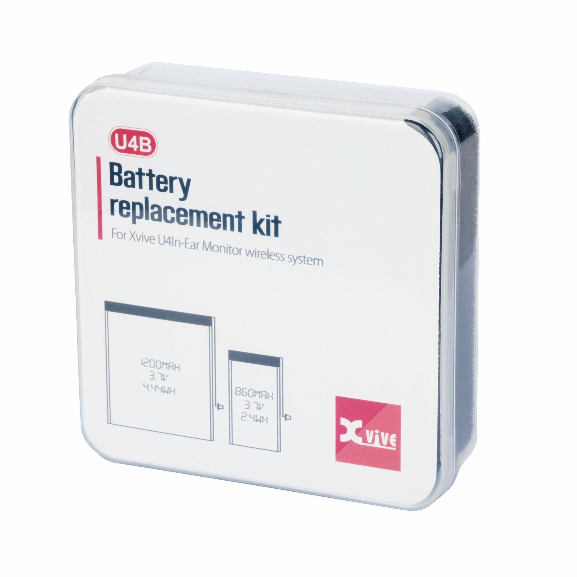 Xvive BU4 accu voor Xvive U4 systeem