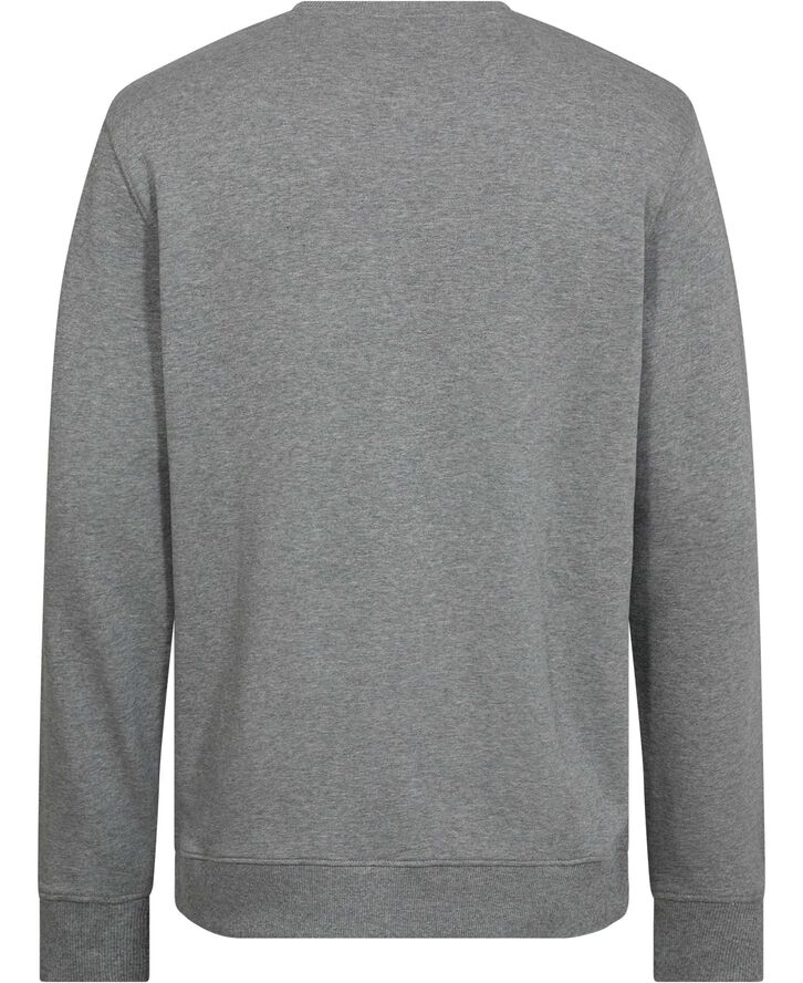 Lyle and Scott Crew Neck Sweatshirt Mid grey marl