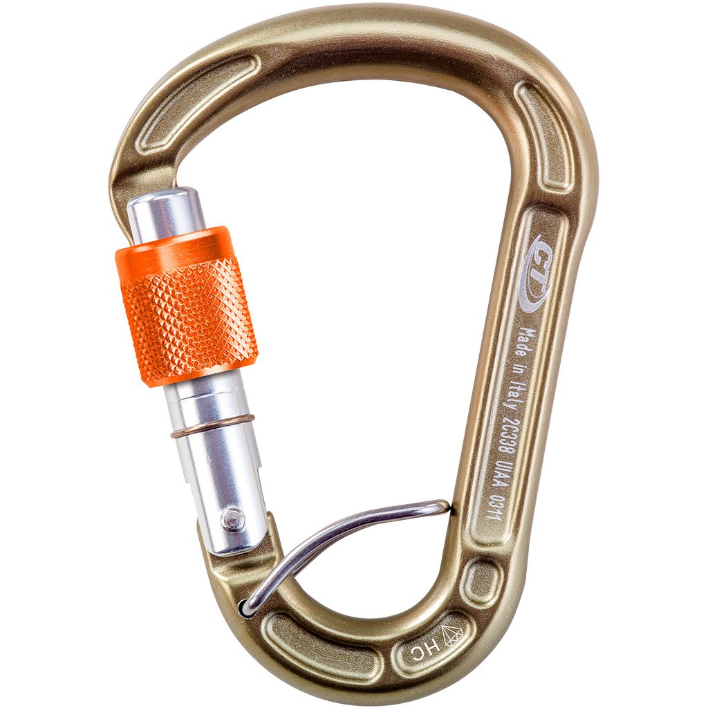 Climbing Technology Concept SGL HC Screw Gate HMS Karabiner braun
