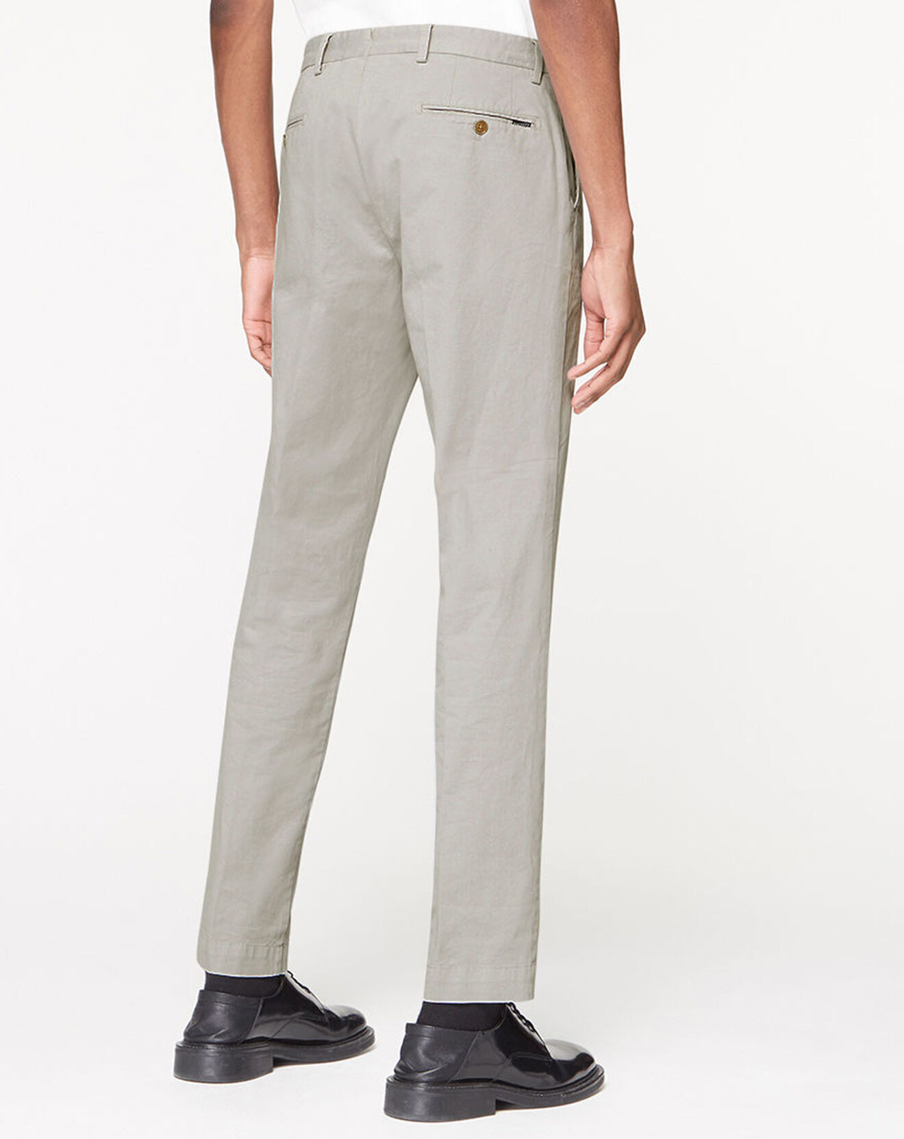 Hackett London Pantalon chino Slim Fit core kensington gris