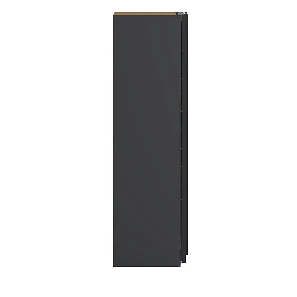 Hioshop Como schuifdeurkast 2 deuren 120x220cm mat grijs