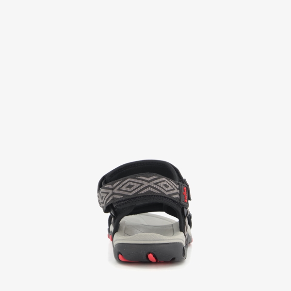 Kjelvik heren sandalen grijs/zwart