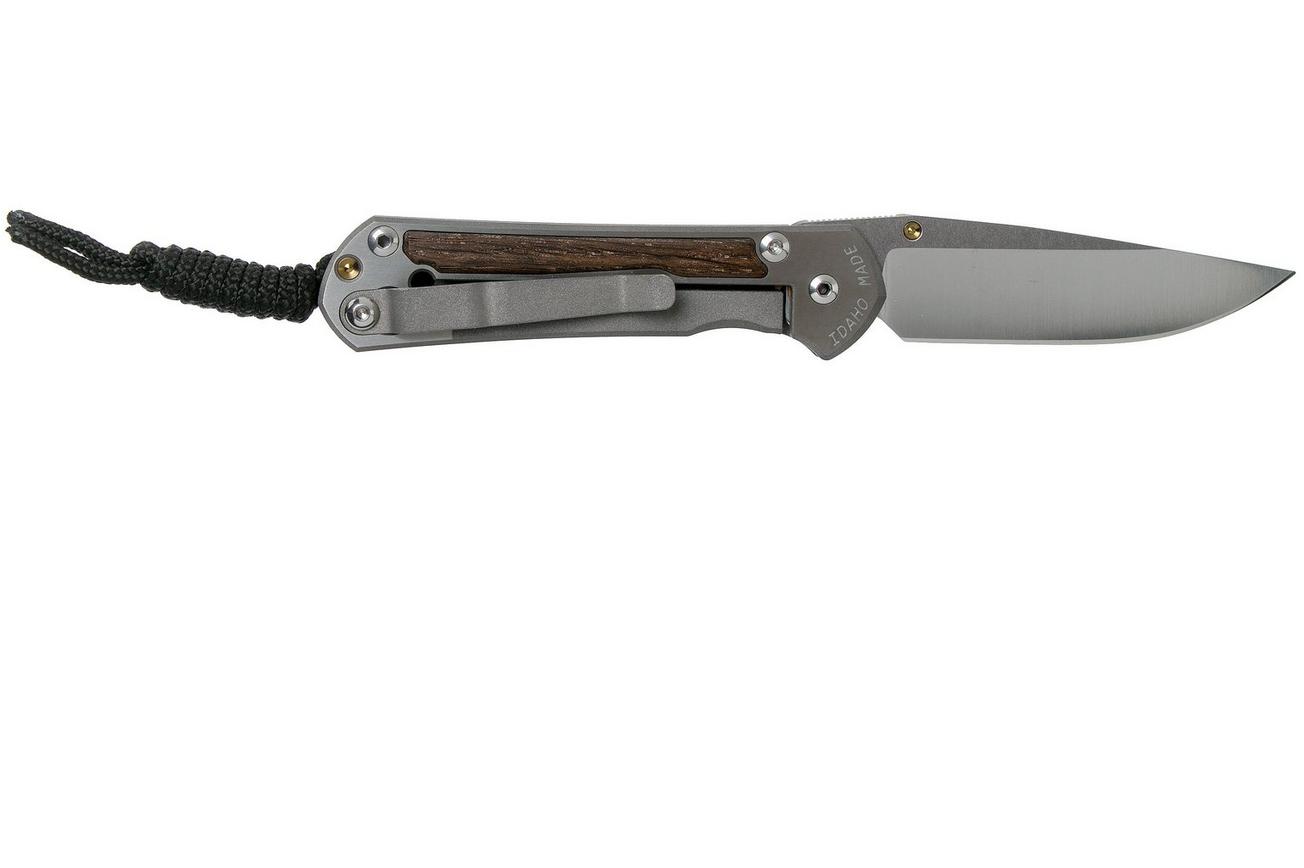 Chris Reeve Sebenza 31 Small Bog Oak inlay S31-1100 zakmes