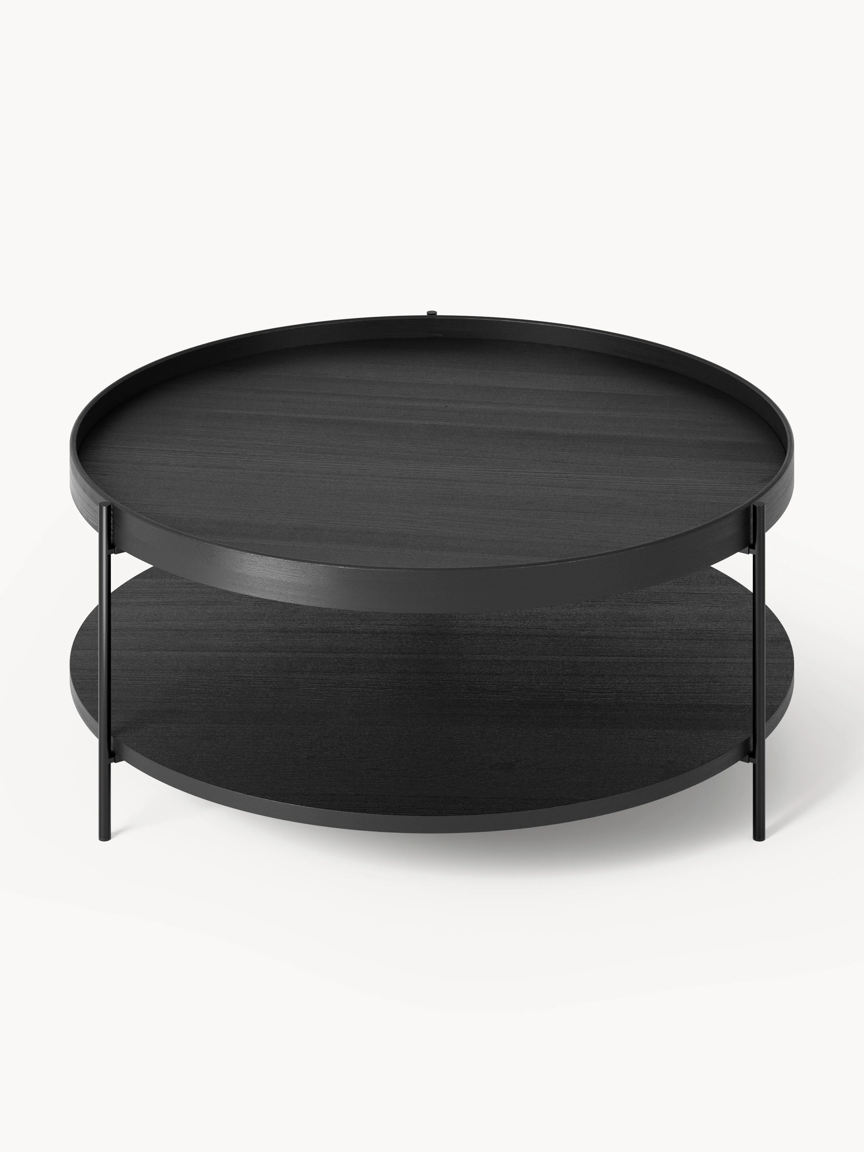 Ronde houten salontafel Renee