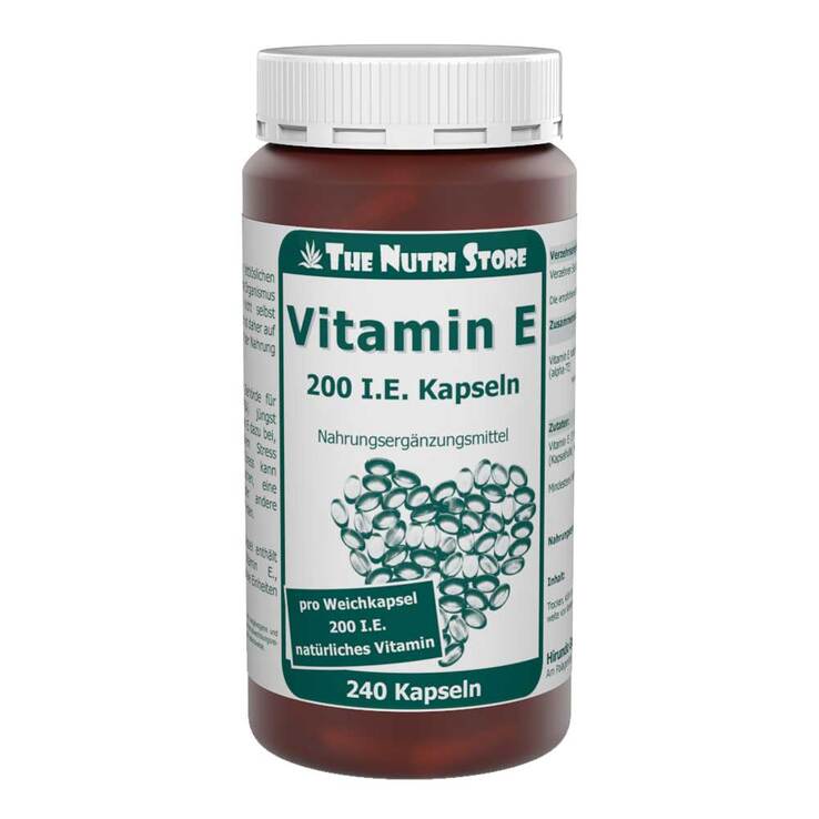 Vitamin E 200 I.E. Kapseln, 240 St