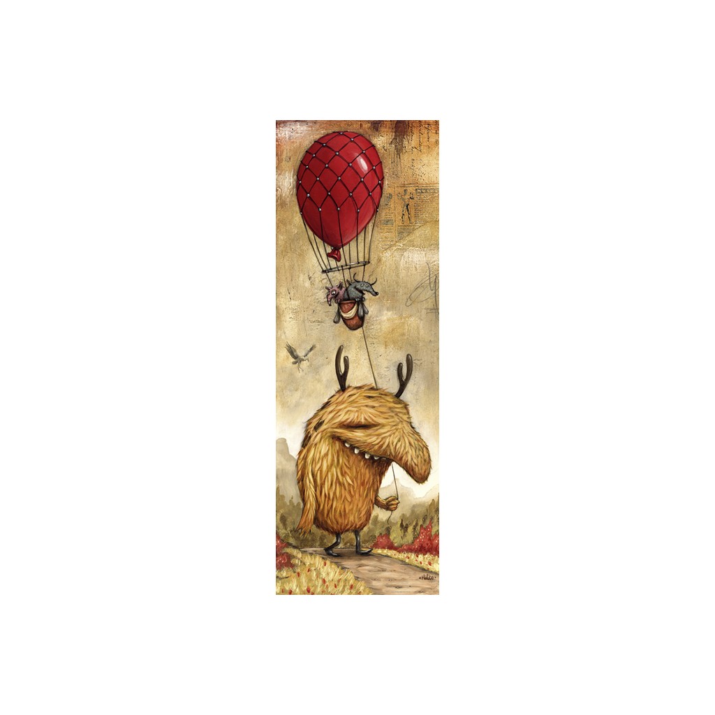 Puzzle - Zozoville- Red Balloon de Mateo Dineen - 1000 Pièces