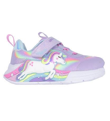 Skechers Schuhe m. Lichter - Unicorn Chaser - Lavender/Multi