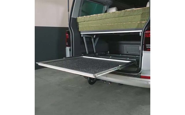easygoinc. vanlife.module SLIDEOUT Heckauszug gesamte Breite für VW T5-T6.1 California Beach & Ocean