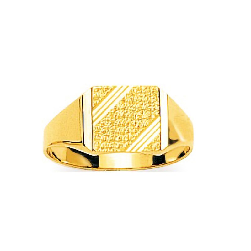 Chevalière Homme - Or 18 Carats