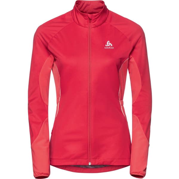 Veste ski de fond ODLO ODLO BLOUSON ZEROWEIGHT WINDPROOF WARM HIBISCUS 19 HIBISCUS