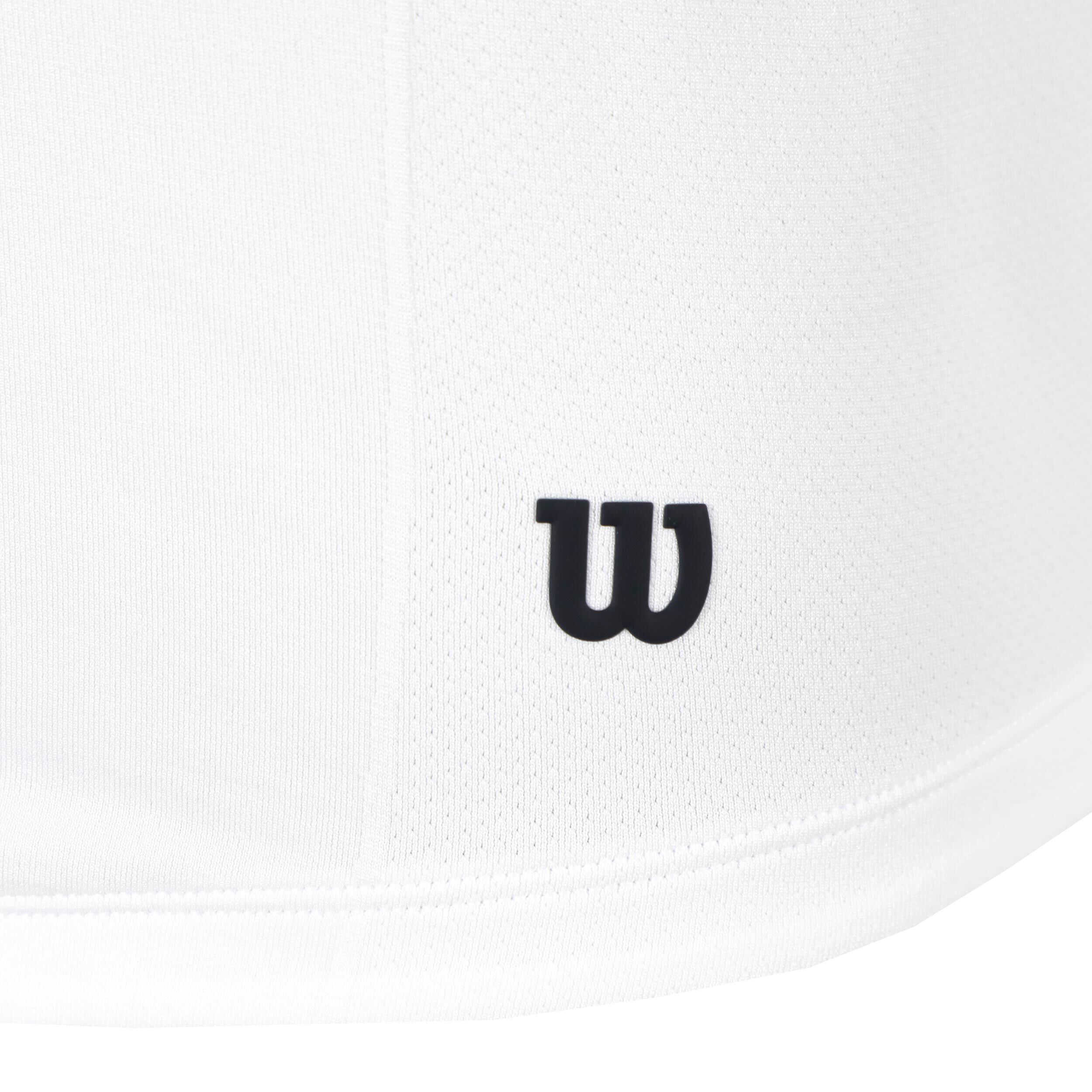 Wilson Court Performance Crew T-shirt Hommes - Blanc