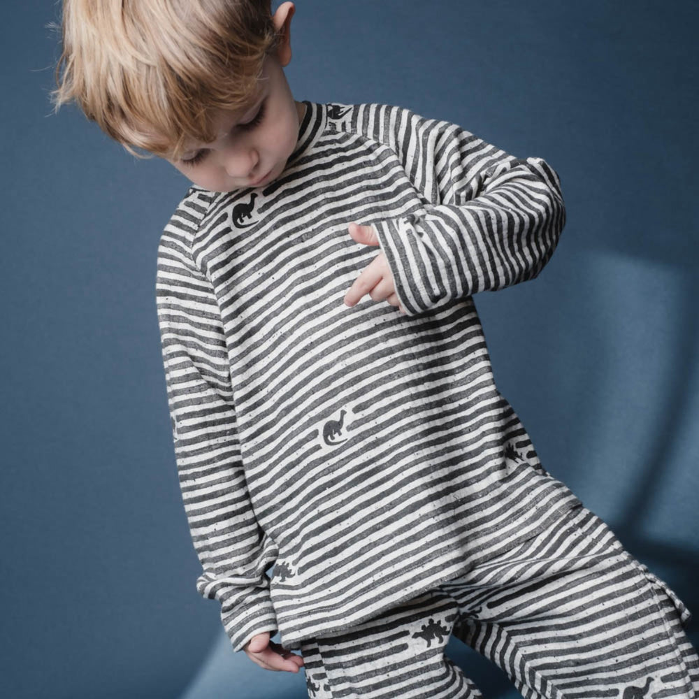 Køb That's Mine Mono Dino Stripe Aksel Bluse