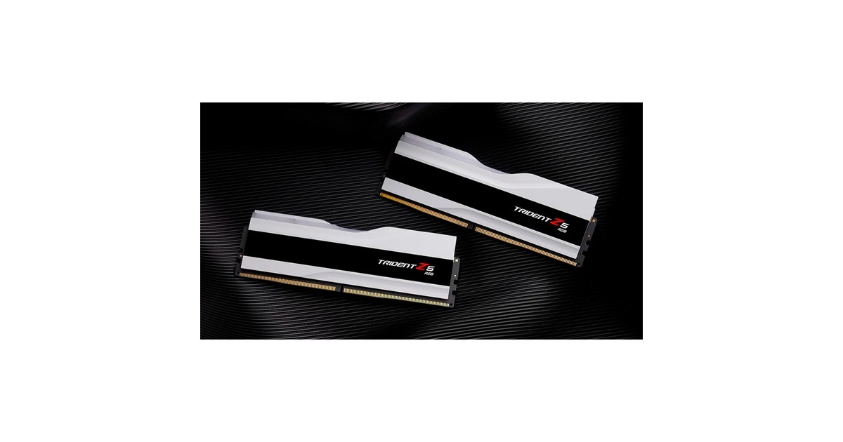 G.Skill64 GB DDR5-6000 Dual-Kit werkgeheugen  (Wit, Trident Z5 RGB, XMP 3.0)