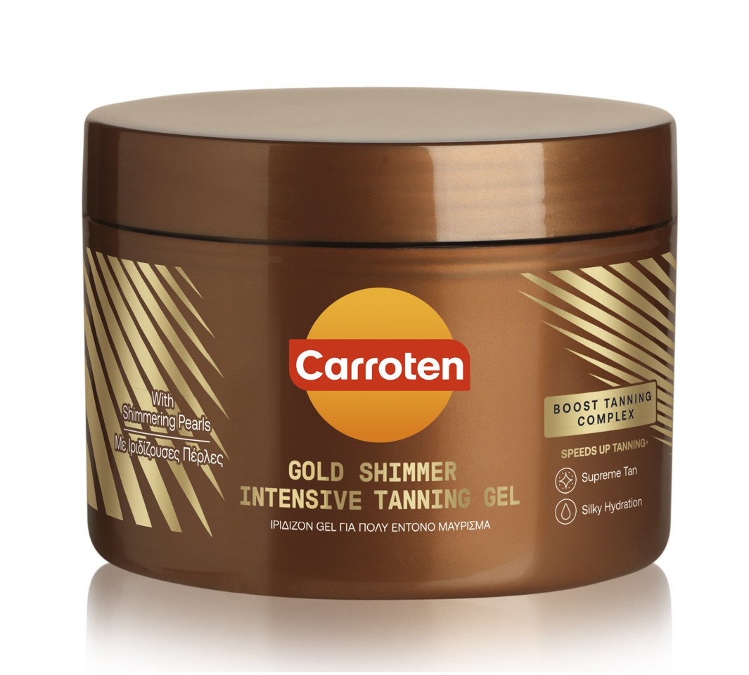 Carroten - Gold Shimmer Tanning Gel 150 ml - Selvbruner