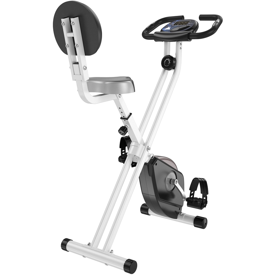 HOMCOM Fahrradtrainer mit Magnetwiderstand schwarz