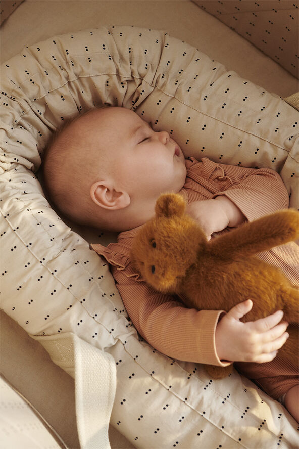 Liewood Binnie Bear Small Teddy Golden cara Golden caramel