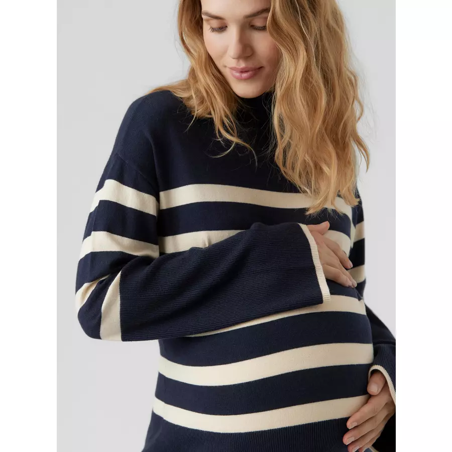 VERO MODA Umstandspullover VMMHAPPINESS navy