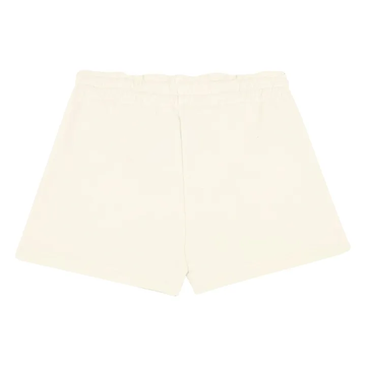 SMALLABLE BASICS Short Fille Molleton Bio | Ecru