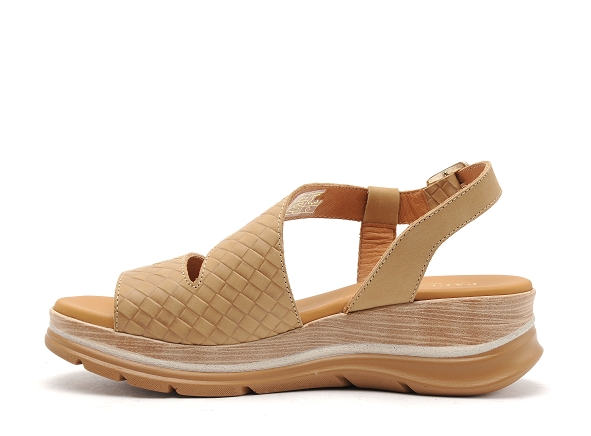 Paula urban nu pieds talons femme 24638 marron