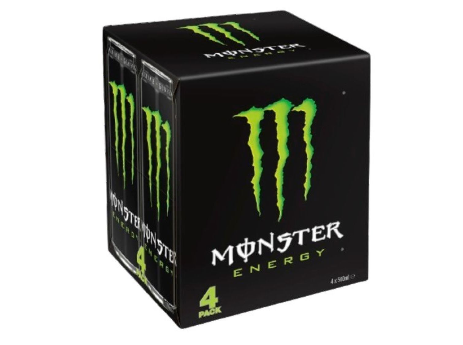 BEBIDAS MONSTER ENERGÉTICA ENERGY 4X0.5L