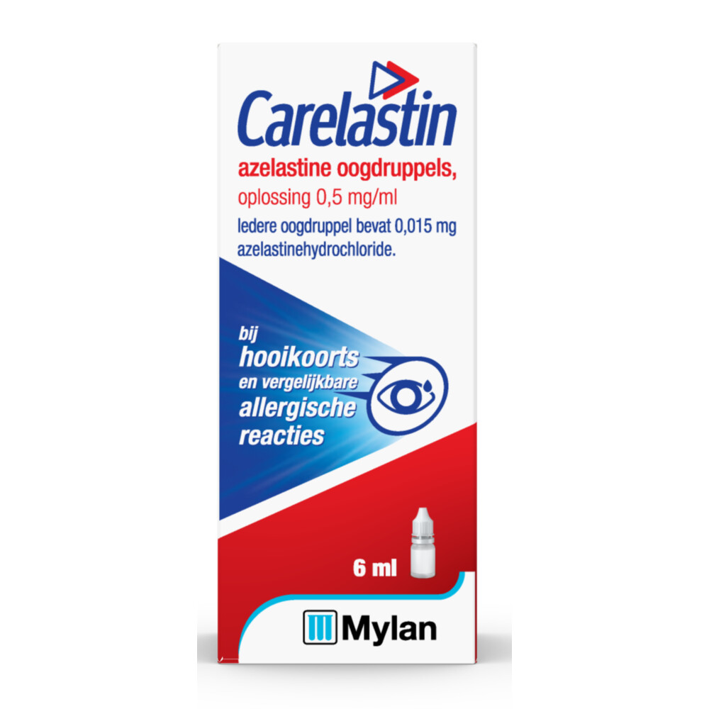 Carelastin Oogdruppels bij Hooikoorts6 ml