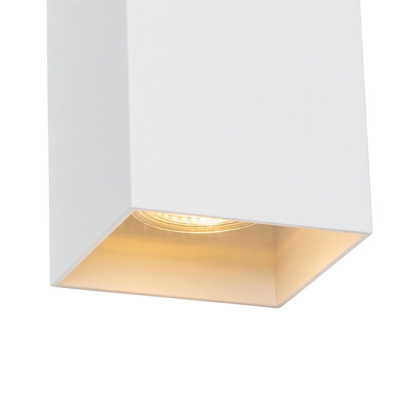 Design wandlamp, wit vierkant - Sabbir