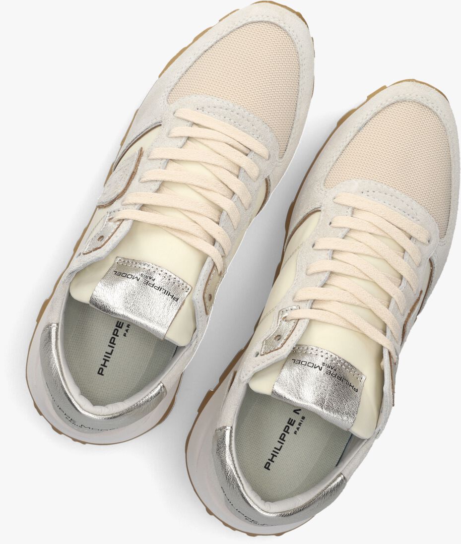 beige philippe model lage sneakers tropez haute low woman