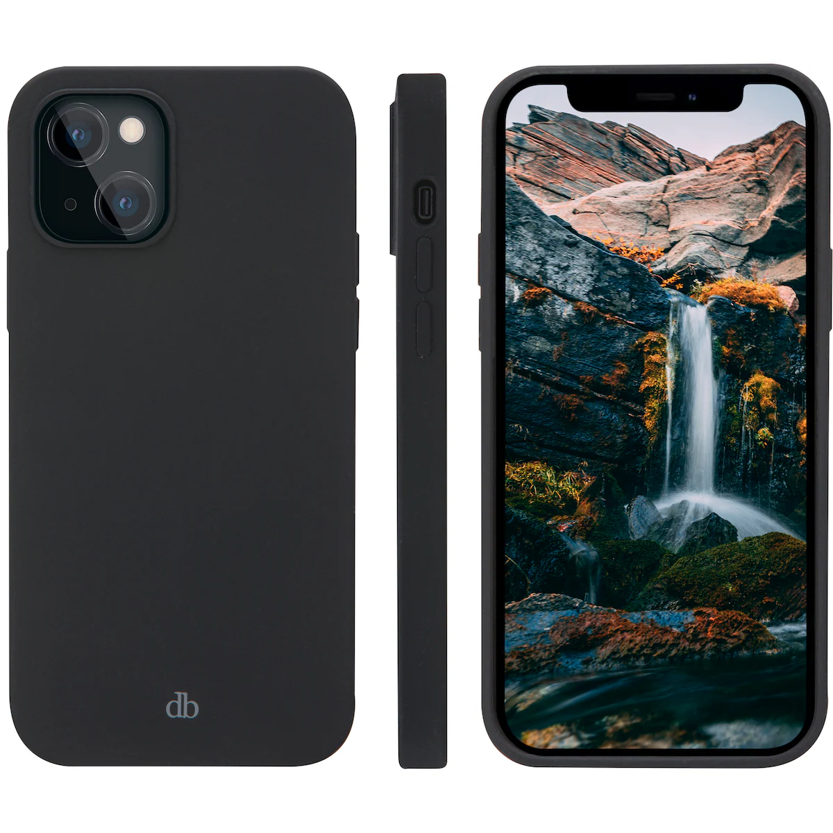 dbramante1928 Monaco deksel til iPhone 13 (night black)