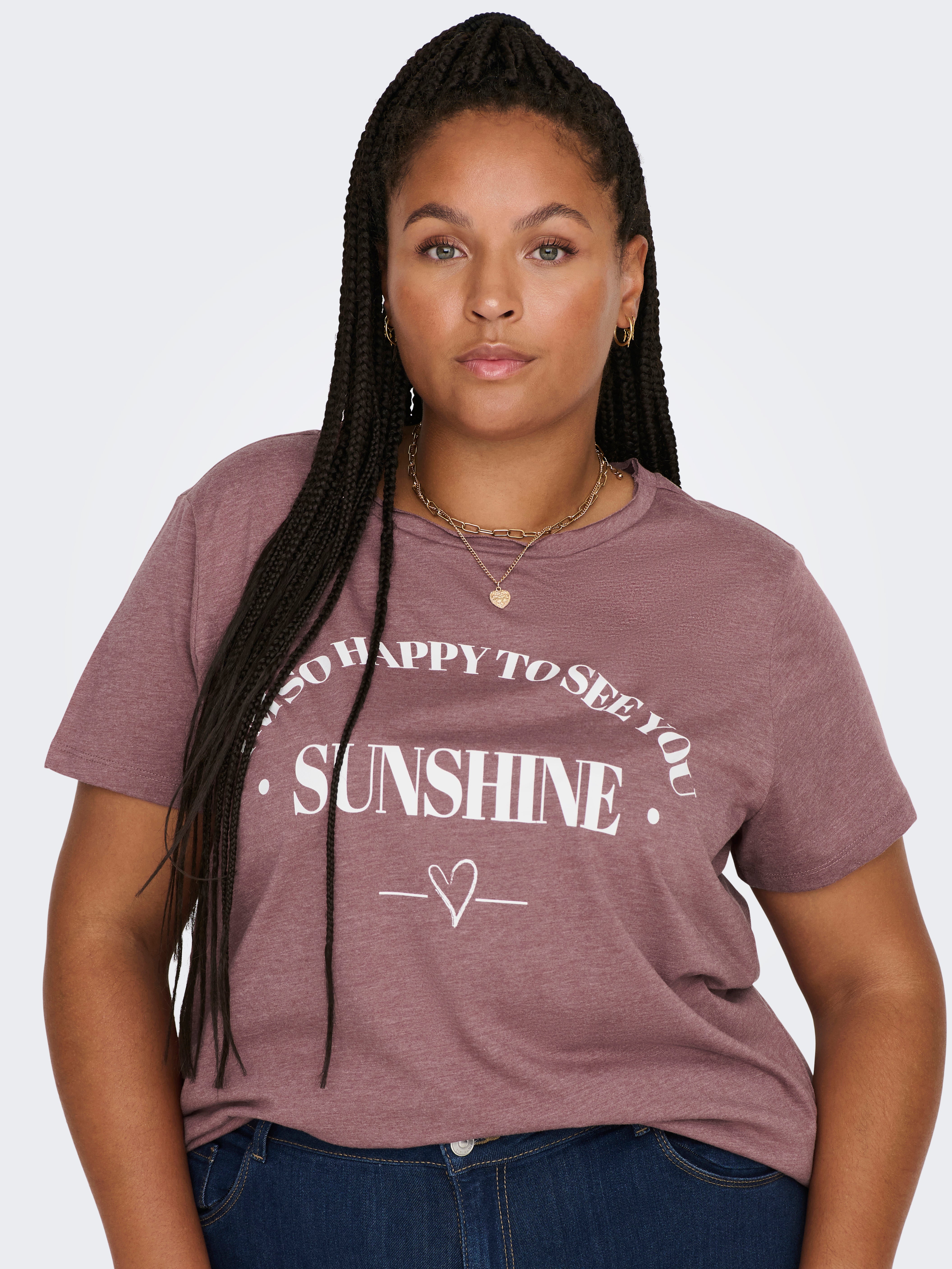 CARNEWLIA T-shirt Rose Brown