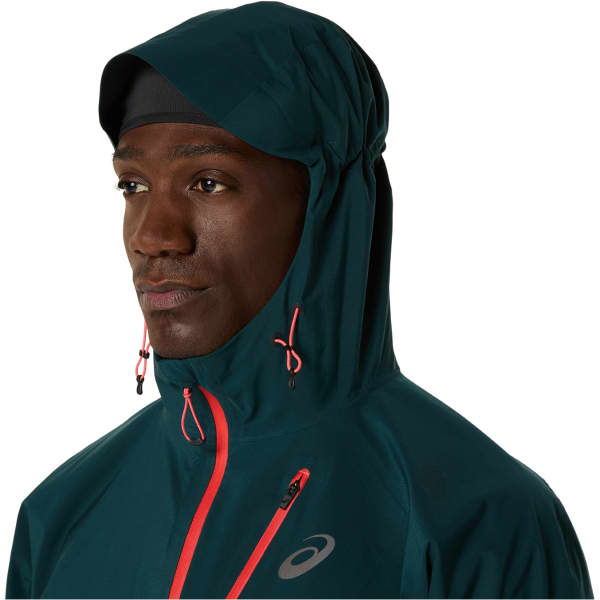 Veste trail ASICS FUJITRAIL ELITE WATERPROOF JACKET SAXON GREEN