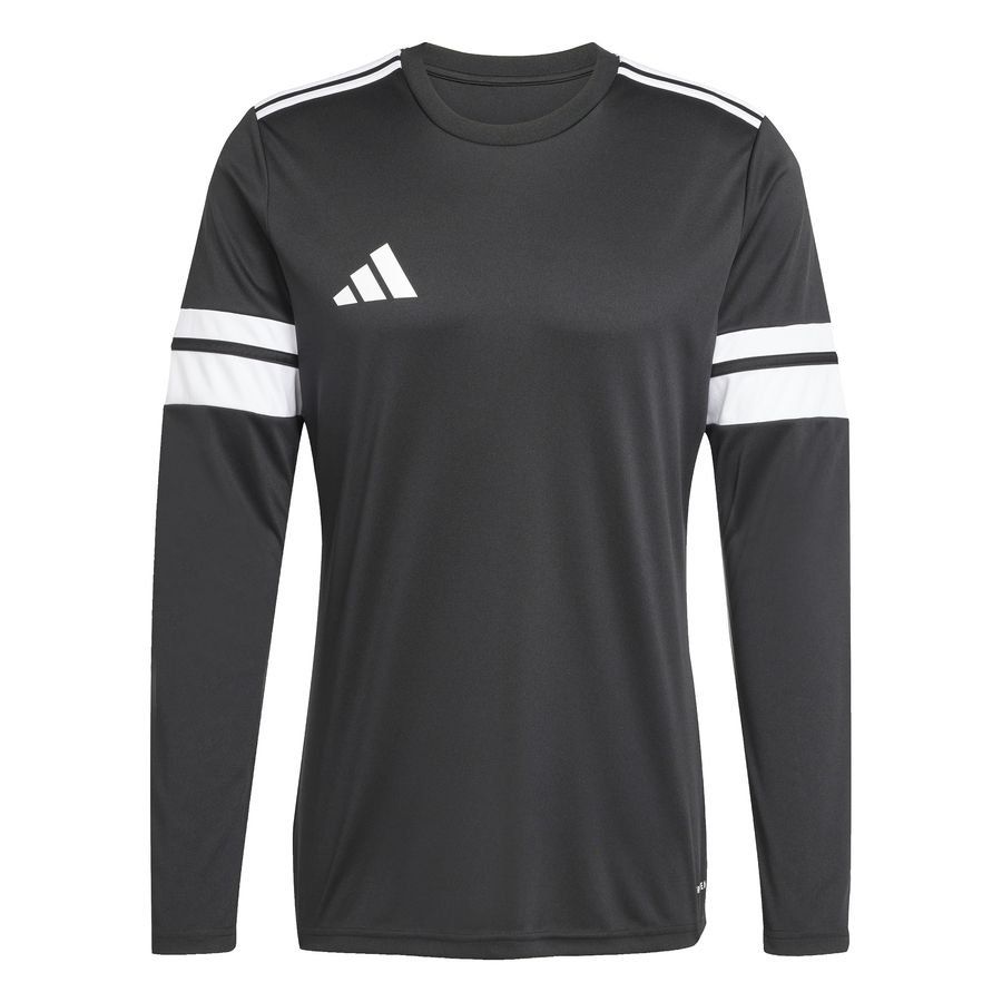 adidas Maillot Squadra 25 Manches Longues - Noir/Blanc