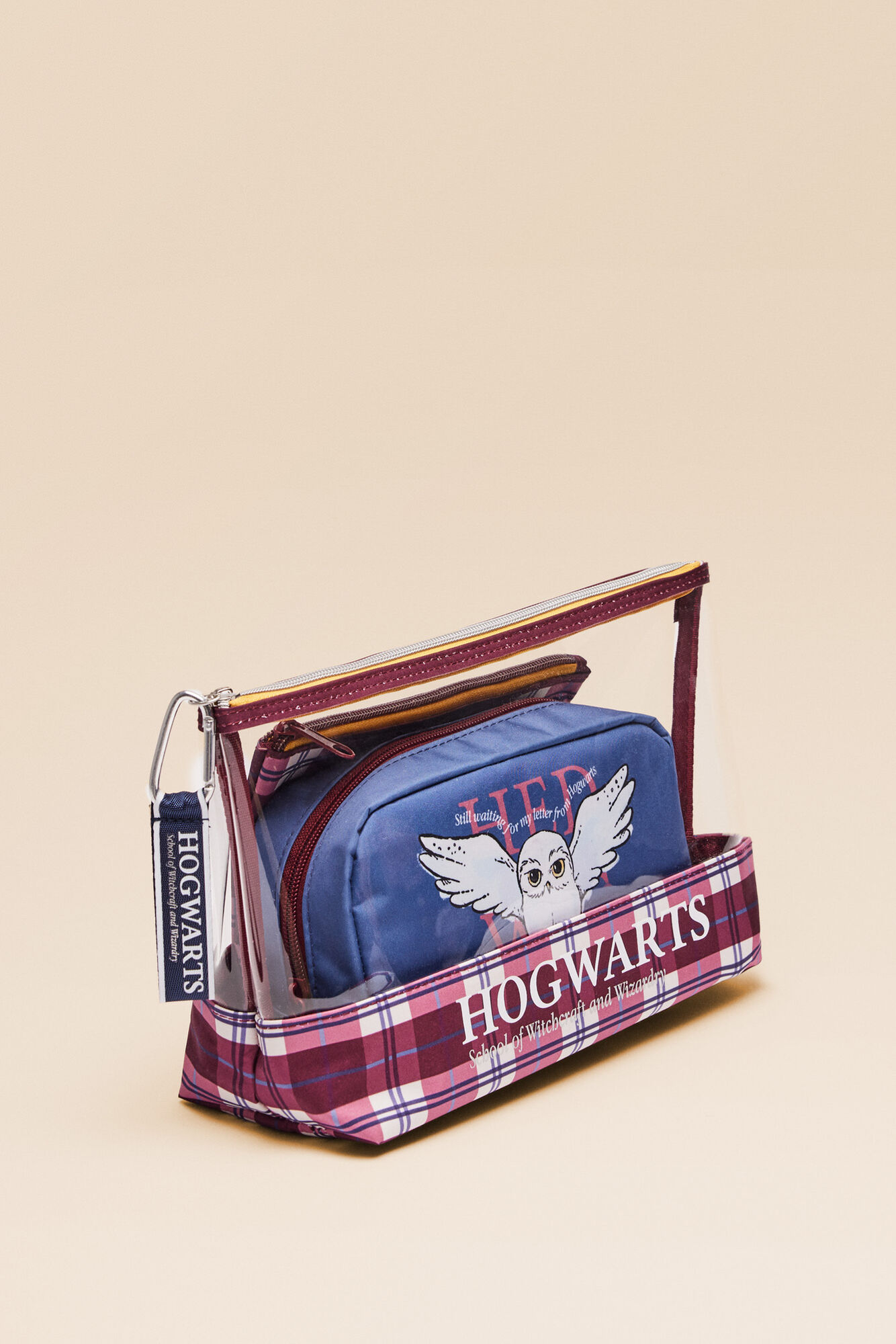 Conjunto de 3 nécessaires de higiene pessoal do Harry Potter